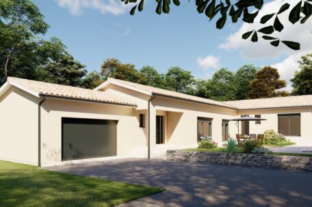 Votre terrain à bâtir avec Alliance Constructions Aquitaine sur la comune de la brede